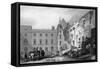 Parliament after Fire-RW Billings-Framed Stretched Canvas