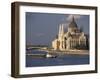 Parliament and Danube, Budapest, Hungary-Dave Bartruff-Framed Photographic Print