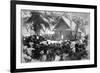 Parliament at Hongo, Florida, Solomon Island, 1892-null-Framed Giclee Print