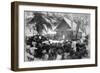 Parliament at Hongo, Florida, Solomon Island, 1892-null-Framed Giclee Print