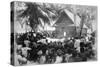 Parliament at Hongo, Florida, Solomon Island, 1892-null-Stretched Canvas
