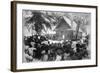 Parliament at Hongo, Florida, Solomon Island, 1892-null-Framed Giclee Print