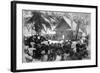 Parliament at Hongo, Florida, Solomon Island, 1892-null-Framed Giclee Print