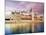 Parliament Building and Danube River, Budapest, Hungary-Miva Stock-Mounted Photographic Print