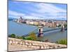 Parliament Building and Danube River, Budapest, Hungary-Miva Stock-Mounted Premium Photographic Print