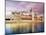 Parliament Building and Danube River, Budapest, Hungary-Miva Stock-Mounted Photographic Print