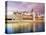 Parliament Building and Danube River, Budapest, Hungary-Miva Stock-Stretched Canvas