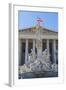 Parliament Building and Statues, Vienna, Austria-Peter Adams-Framed Photographic Print