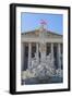 Parliament Building and Statues, Vienna, Austria-Peter Adams-Framed Photographic Print