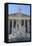 Parliament Building and Statues, Vienna, Austria-Peter Adams-Framed Stretched Canvas