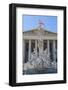 Parliament Building and Statues, Vienna, Austria-Peter Adams-Framed Photographic Print