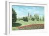 Parliament Building and Tulips - Ottawa-Kevin Dodds-Framed Giclee Print