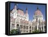 Parliament Building, Budapest, Hungary-Peter Thompson-Framed Stretched Canvas