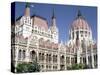 Parliament Building, Budapest, Hungary-Peter Thompson-Stretched Canvas