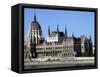 Parliament Building, Budapest, Hungary-Peter Thompson-Framed Stretched Canvas