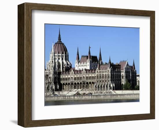 Parliament Building, Budapest, Hungary-Peter Thompson-Framed Photographic Print