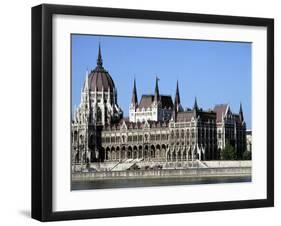 Parliament Building, Budapest, Hungary-Peter Thompson-Framed Photographic Print