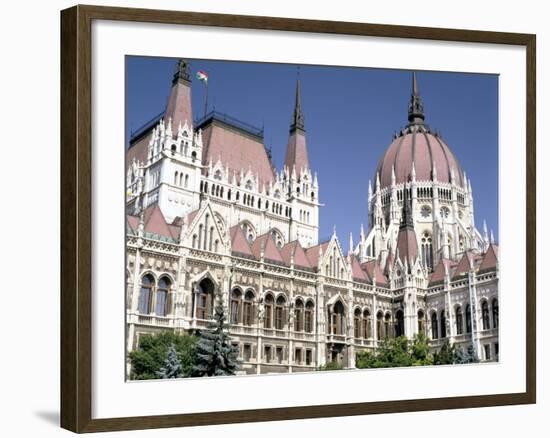 Parliament Building, Budapest, Hungary-Peter Thompson-Framed Photographic Print