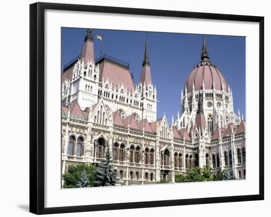 Parliament Building, Budapest, Hungary-Peter Thompson-Framed Photographic Print