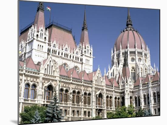 Parliament Building, Budapest, Hungary-Peter Thompson-Mounted Photographic Print