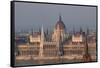 Parliament Building, Budapest-Vittoriano Rastelli-Framed Stretched Canvas