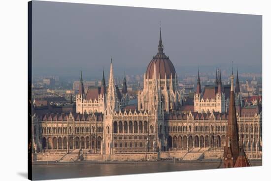 Parliament Building, Budapest-Vittoriano Rastelli-Stretched Canvas