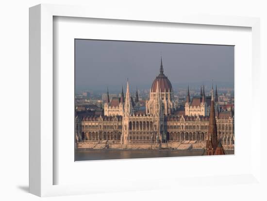 Parliament Building, Budapest-Vittoriano Rastelli-Framed Photographic Print