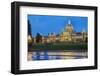 Parliament Building in Victoria, British Columbia, Canada-Chuck Haney-Framed Photographic Print