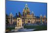 Parliament Building in Victoria, British Columbia, Canada-Chuck Haney-Mounted Photographic Print