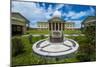 Parliament Building of Palau on the Island of Babeldoab, Palau, Central Pacific, Pacific-Michael Runkel-Mounted Photographic Print