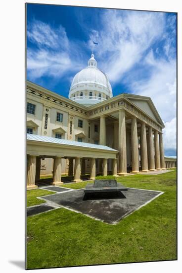 Parliament Building of Palau on the Island of Babeldoab, Palau, Central Pacific, Pacific-Michael Runkel-Mounted Photographic Print