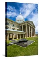 Parliament Building of Palau on the Island of Babeldoab, Palau, Central Pacific, Pacific-Michael Runkel-Stretched Canvas