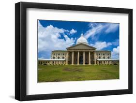 Parliament Building of Palau on the Island of Babeldoab, Palau, Central Pacific, Pacific-Michael Runkel-Framed Photographic Print