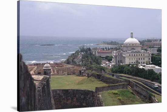 Parliament Building of Puerto Rico in San Juan-George Oze-Stretched Canvas