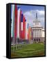 Parliament Building, Sofia, Bulgaria-Russell Young-Framed Stretched Canvas