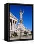 Parliament Building, Vienna, Austria-Sylvain Grandadam-Framed Stretched Canvas