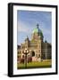 Parliament Buildings, Inner Harbor, Victoria, British Columbia, Canada.-Stuart Westmorland-Framed Photographic Print