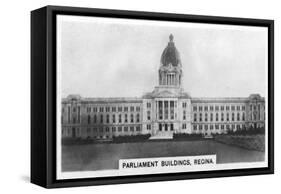 Parliament Buildings, Regina, Saskatchewan, Canada, C1920S-null-Framed Stretched Canvas