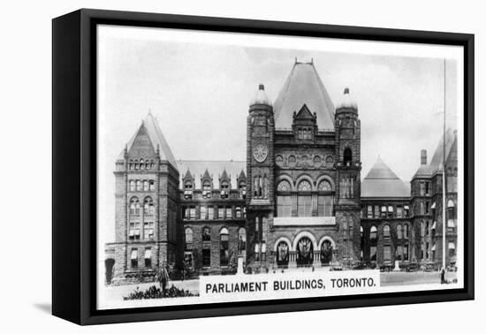 Parliament Buildings, Toronto, Ontario, Canada, C1920S-null-Framed Stretched Canvas