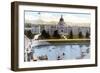 Parliament Buildings, Victoria, British Columbia, Canada, C1900s-null-Framed Giclee Print