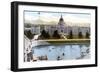Parliament Buildings, Victoria, British Columbia, Canada, C1900s-null-Framed Giclee Print