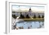 Parliament Buildings, Victoria, British Columbia, Canada, C1900s-null-Framed Giclee Print