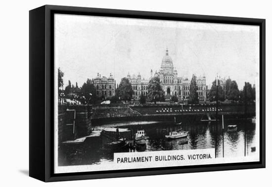 Parliament Buildings, Victoria, British Columbia, Canada, C1920S-null-Framed Stretched Canvas