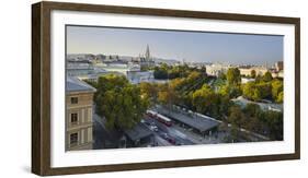 Parliament, City Hall, Burgtheater, Volksgarten, Ringstra§e, 1st District, Vienna, Austria-Rainer Mirau-Framed Photographic Print