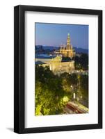 Parliament, City Hall, Ringstra§e, 1st District, Vienna, Austria-Rainer Mirau-Framed Photographic Print