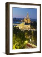 Parliament, City Hall, Ringstra§e, 1st District, Vienna, Austria-Rainer Mirau-Framed Photographic Print