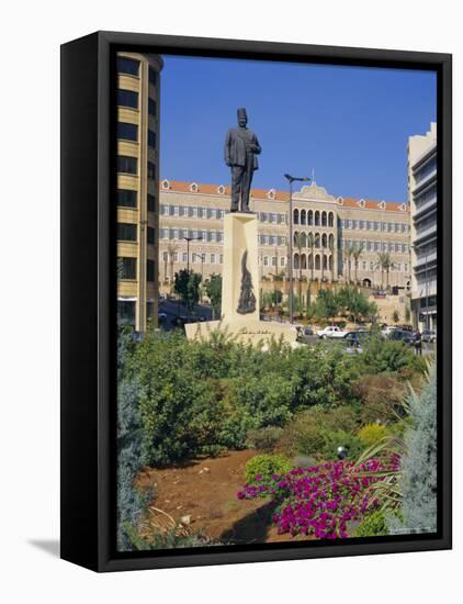 Parliament, Grand Serail, Beirut, Lebanon, Middle East, North Africa-Charles Bowman-Framed Stretched Canvas