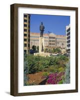 Parliament, Grand Serail, Beirut, Lebanon, Middle East, North Africa-Charles Bowman-Framed Photographic Print