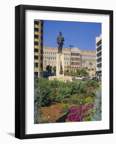 Parliament, Grand Serail, Beirut, Lebanon, Middle East, North Africa-Charles Bowman-Framed Photographic Print