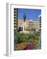 Parliament, Grand Serail, Beirut, Lebanon, Middle East, North Africa-Charles Bowman-Framed Photographic Print